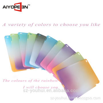 Hot Selling Rainbow Color For Ipad Air Smart 2 Folio Flip Leather Case